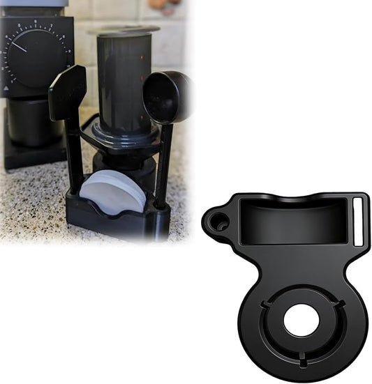 For AeroPress Coffee Accessory Stand – Compact Organizer for Scoop, Stirrer, Funnel & Paper Filters, Coffee Counter Storage
