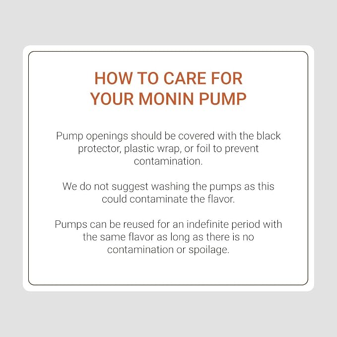 Monin - Syrup Pump, Exclusively for 1 Liter (33.8 fl oz) Plastic Bottles | Mess-Free Dispensing + Tip Cover Included (White) - Image 6