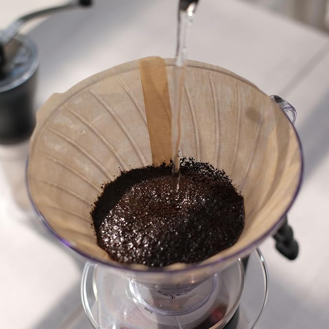 Hario V60 Plastic Coffee Dripper, 02, Clear
