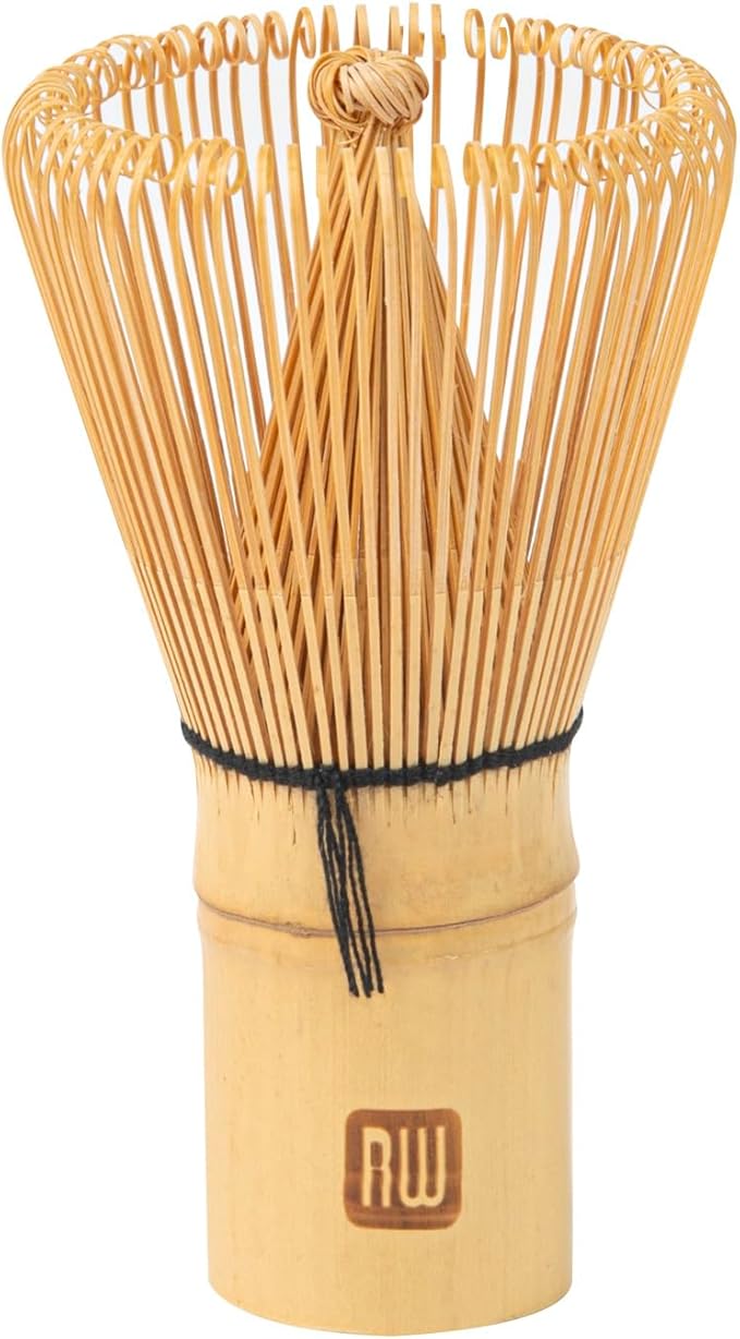 Restaurantware-Dojo Matcha Tea Whisk Set, 3-Piece Traditional Matcha Brush Set - Includes Whisk (Chasen), Scoop (Chashaku), And Spoon, Durable, Bamboo Matcha Making Set, Heat-Resistant, Sustainable