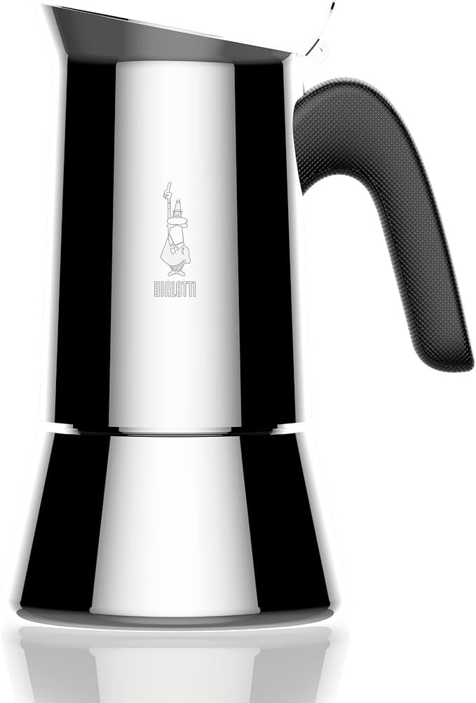 Bialetti Elegance Venus Induction 10 Cup Stainless Steel Espresso Maker