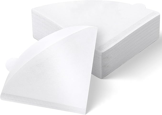 200 Count Coffee Filter, Coffee Filters Disposable No Blowout, Coffee Filters 2 Cone for Drip and Pour OverCoffee Maker (1-4 Cup)