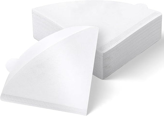 200 Count Coffee Filter, Coffee Filters Disposable No Blowout, Coffee Filters 2 Cone for Drip and Pour OverCoffee Maker (1-4 Cup)
