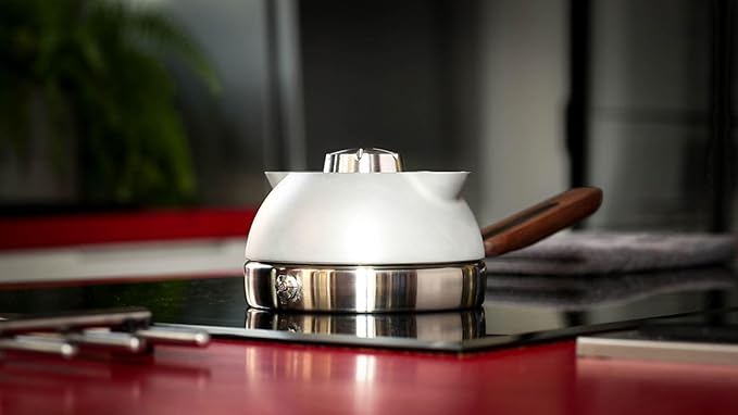 Crucial Detail Orb•One Stovetop Coffeemaker (Light Grey)
