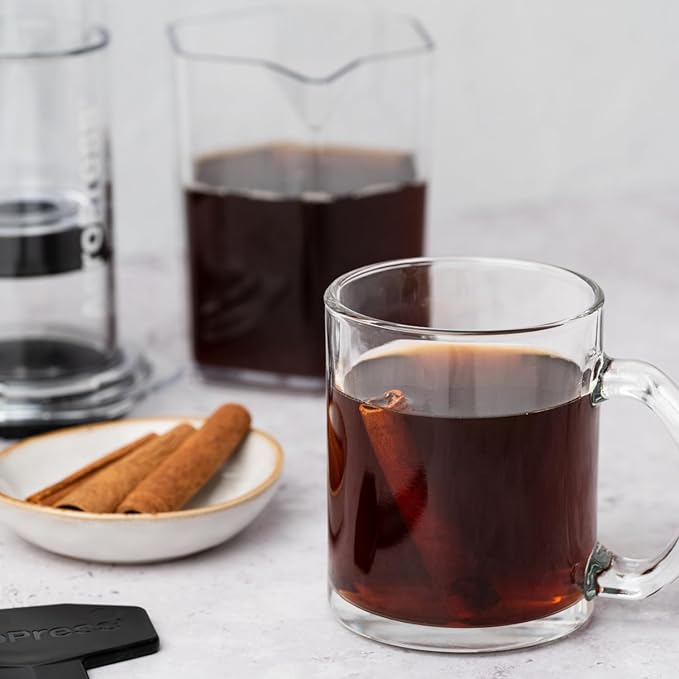 AeroPress Coffee Maker Carafe, 20 oz (600 ml) Capacity, Shatterproof Pour Over Coffee Carafe, Ideal for Original, Clear, and XL Presses, Compact and Travel-Friendly Design, Made in USA