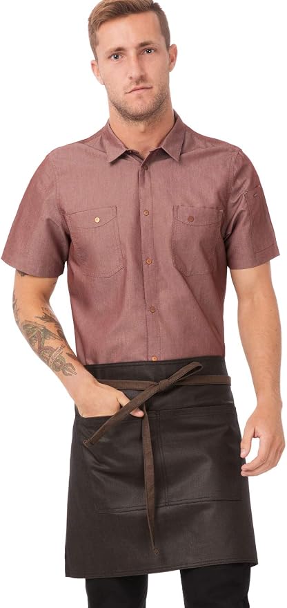 Chef Works Unisex Boulder Half Bistro Apron by ChefWorks