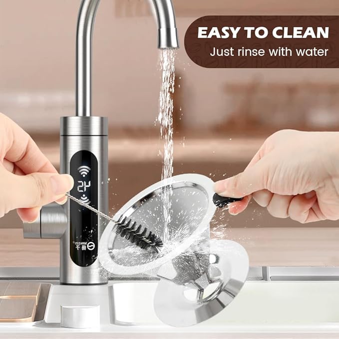 Pour Over Coffee Dripper,Upgraded Double Micro Mesh Filter With Cleaning Brush & 15g Measuring Scoop,Stainless Steel Reusable Coffee Filters Metal Cone-Filter Paperles(3-4cups)