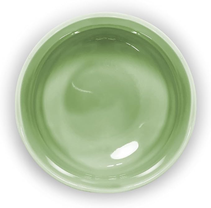 Ceramic Matcha Bowl, Handmade Japanese Green Tea Whisk Cup,Matcha Tea Bowl For Ceremony Chawan 500ml 17oz (Matcha Green)