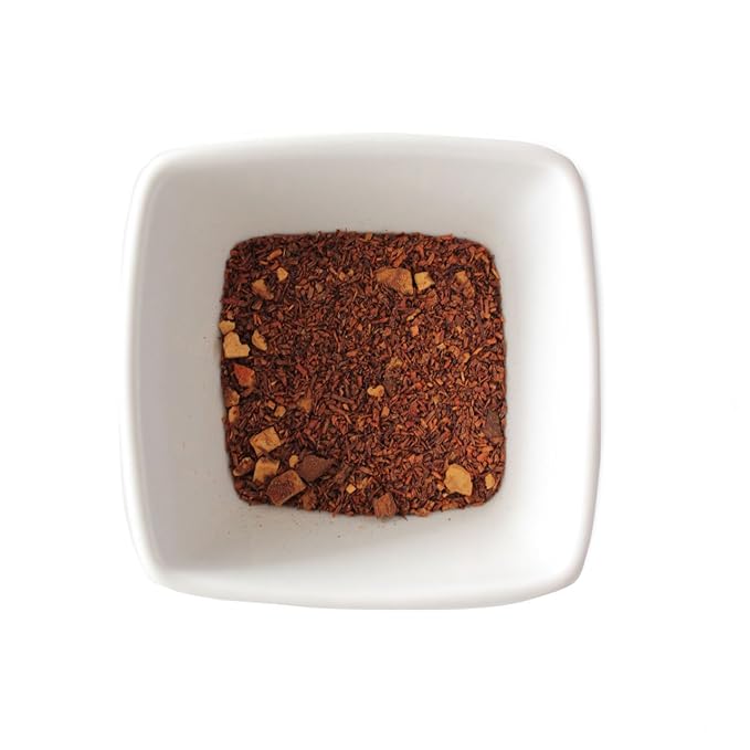 Harney & Sons Herbal Tea, Hot Cinnamon Spice, Caffeine-Free Rooibos, Sweet Spicy Cinnamon Clove Orange, 4 oz Loose Leaf Tin, Delicious Gourmet Herbal Tea Blend, Great Stocking Stuffer