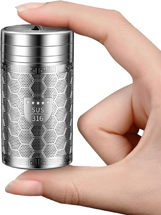 Mini Tea Infuser, Extra Fine Mesh Tea Infusers for Loose Tea, 316 Stainless Steel Tea Strainer, Tea Steeper for Brew Tea, Spices & Seasonings (1 Pack - Extra Small)