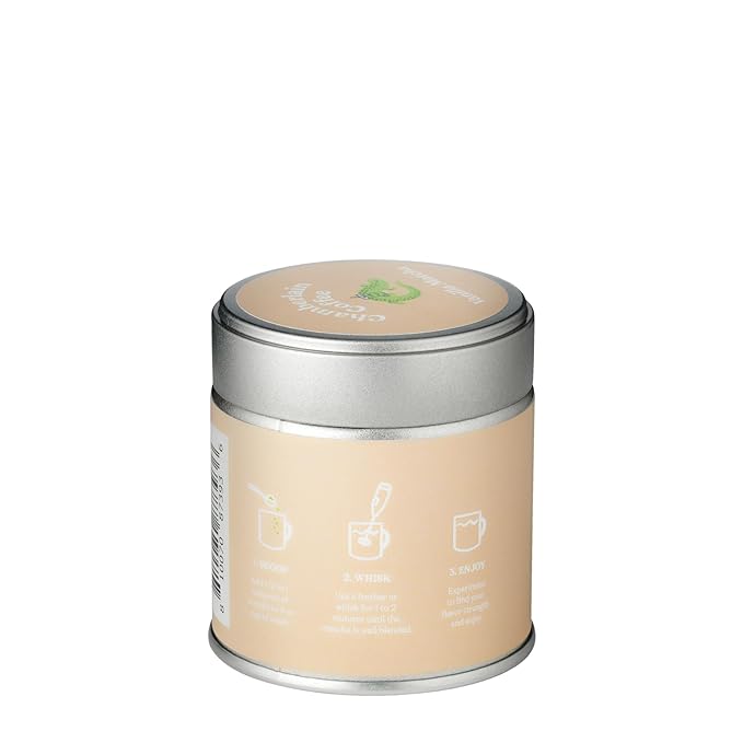 Chamberlain Coffee Vanilla Matcha Powder - Ceremonial Grade Matcha Powder w/Madagascar Vanilla, First Harvest, Gluten-Free Flavor for Hot & Iced Drinks, Premium Organic Ingredients - (30g / 1.06 oz)