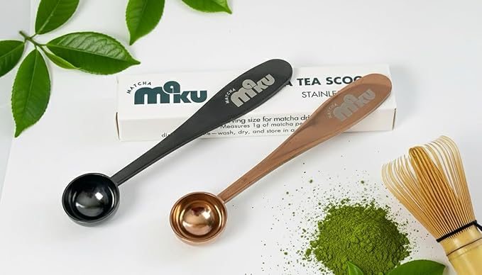 Stainless Steel 1 g Measuring Spoon for Matcha, Tea, Powder & Liquids – 304 Food Grade Scoop for All Ingredients, 4.6" Length