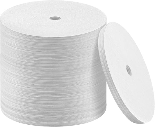 300 Count Percolator Coffee Filters, 3.75in Natural Unbleached Disposable Coffee Filter Disc Coffee Filters for Percolators Coffee Pot