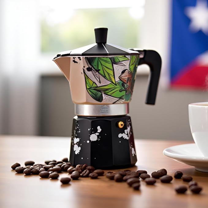 El Pantry Moka Pot Greca (Cafe Borinquen)
