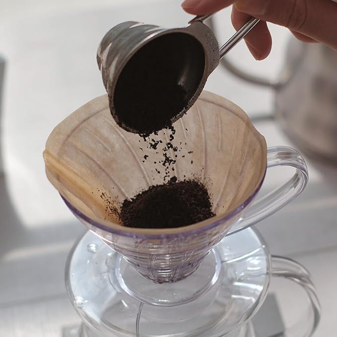 Hario V60 Plastic Coffee Dripper, 02, Clear
