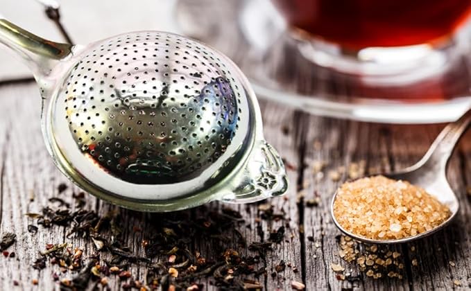 Plastic Tea and Coffee Strainers, Multicolour (Set of 4) Colour May Vary (Coffee Strainer)