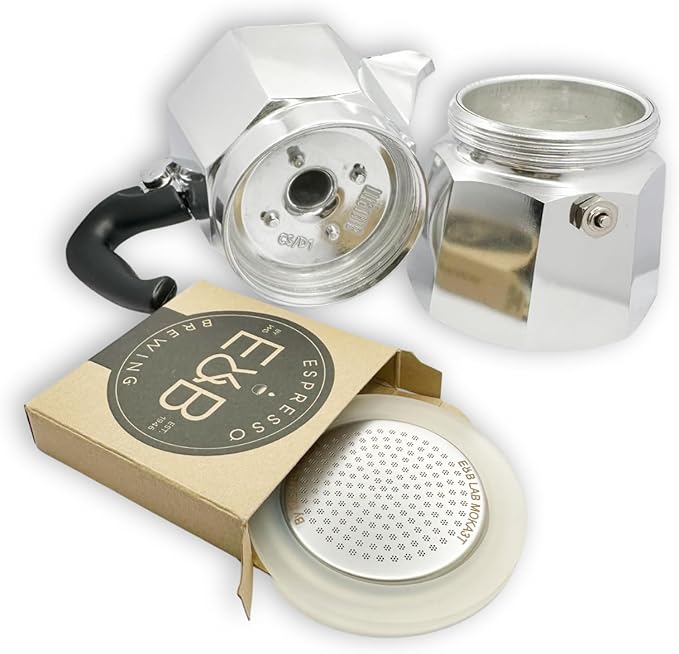 E&B Lab, by IMS Competition Moka filter (3 Cup)