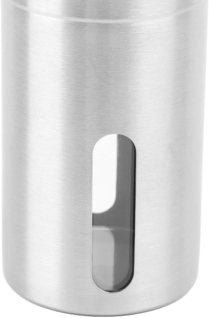 Manual Coffee Bean Grinder Stainless Steel Hand Coffee Mill Ceramic Burr for Aeropress, Drip Coffee, Espresso, French Press, Turkish Brew