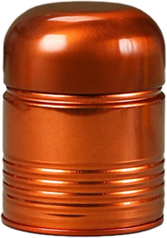 Tea Tin,Round Tea Box Compact Tea Container Convenient Tea Storage Box Tinplate Tea Canister Tea Storage Jar for Various Teas, 7.3x9.9cm