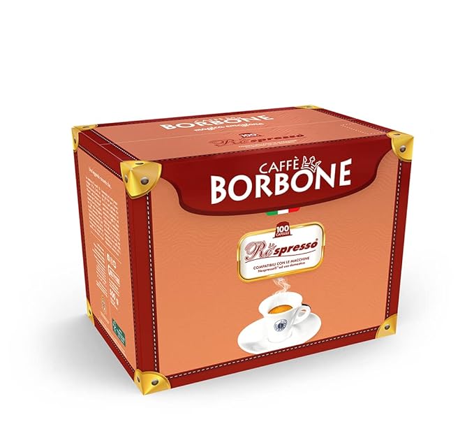 Caffè Borbone Green Blend Decaffeinated Nespresso Compatible Espresso Coffee Pods, 100 Count Espresso Pods