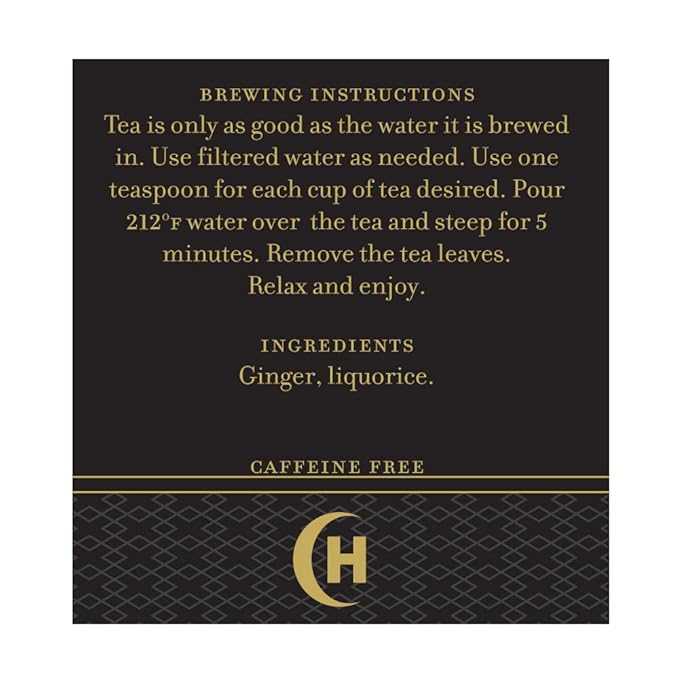 Harney & Sons Loose Leaf Tea - Ginger Liquorice 4oz.