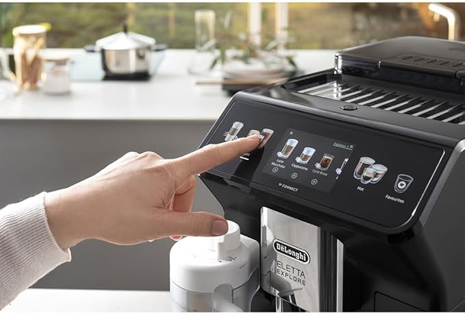 De'Longhi De'Longhi Eletta Explore Fully Automatic Espresso Machine 1.8 L, Black, ECAM45065G