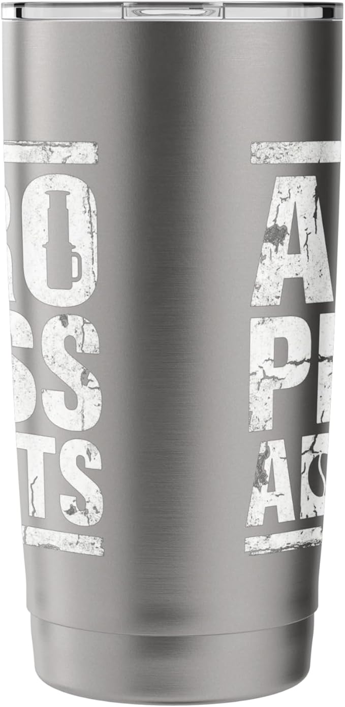 Bold AeroPress Coffee Addict Shirts AeroPress Addicts Stainless Steel Insulated Tumbler