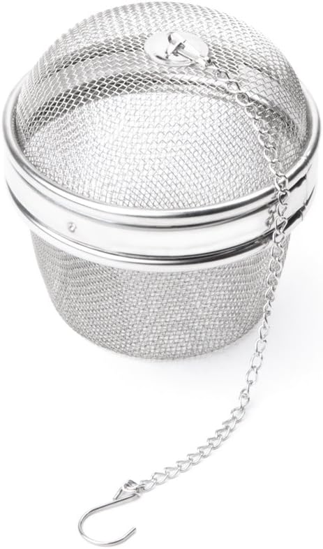 Fox Run - 5143 Fox Run Spice Infuser/Tea Ball, 3 x 3 x 3 inches, Metallic