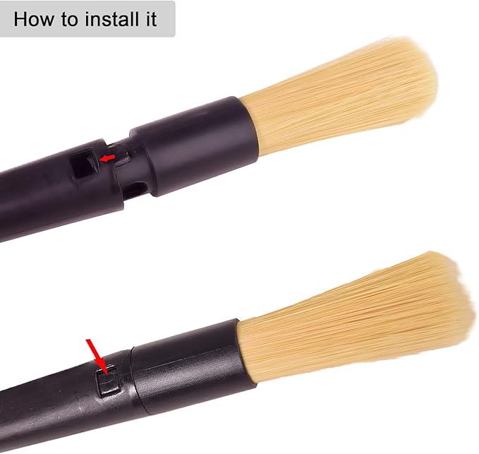 Coffee Machine Cleaning Brush, Dusting Espresso Grinder Brush Accessories for Bean Grain Coffee Tool Barista Home Kitchen