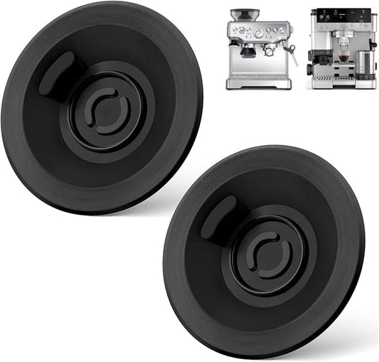 Espresso Cleaning Disc for Ninja Luxe Cafe Accessories Breville Espresso Machine Accessories, Silicone Espresso Backflush Disc Cleaning Tablets Compatible with Breville Accessories, 2 Pack 54mm by Unknown