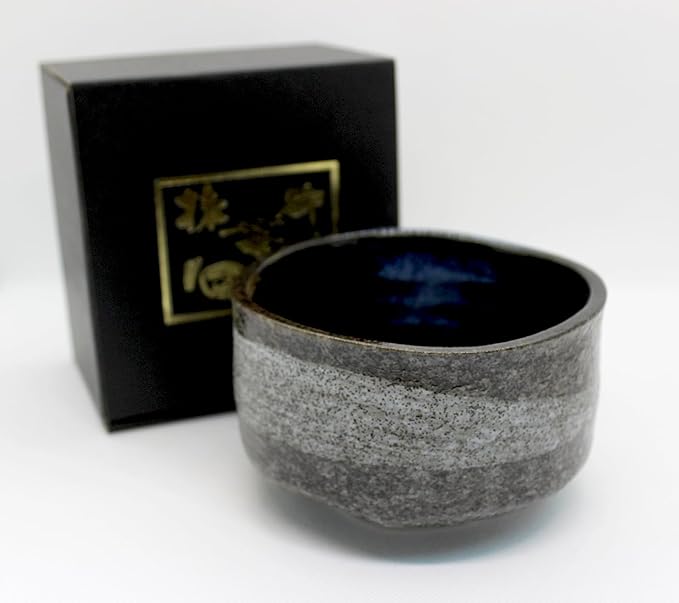 Japanese Traditional Handcrafted Mino Matcha Chawan Tea Bowl Cup Ceremony Tableware Pottery (Hagoromo)