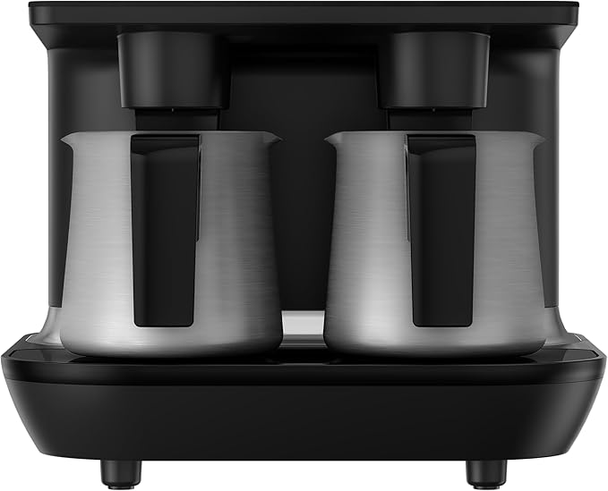 Beko Automatic Turkish Coffee Maker | 6-Cup Turkish Greek Coffee Machine with Anti-Spill Sensor, Fast Brewing, UL Certified, Matte Black, 120V, Induction, Water tank, sensor cook technology
