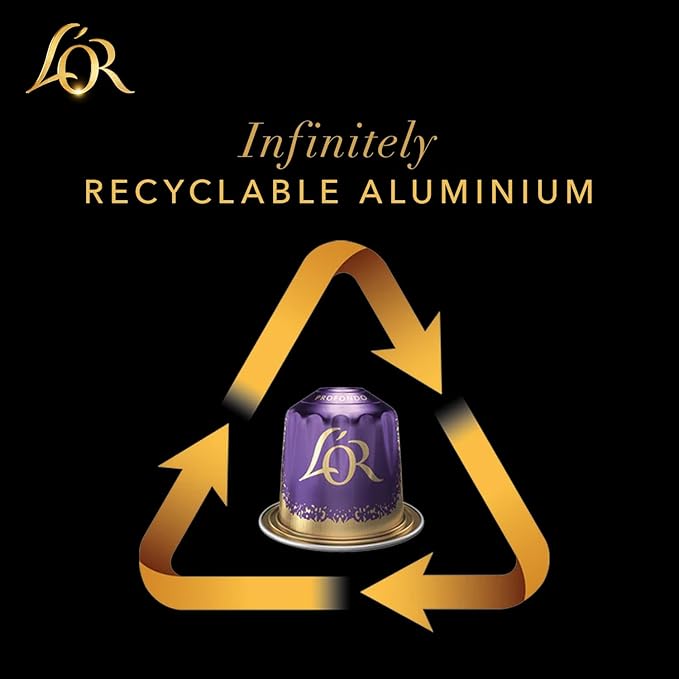 L'OR Espresso Capsules, 30 Count Chocolate, Single-Serve Aluminum Coffee Capsules Compatible with the L'OR BARISTA System & *Nespresso Original Machines, 30 Count (Pack of 30)