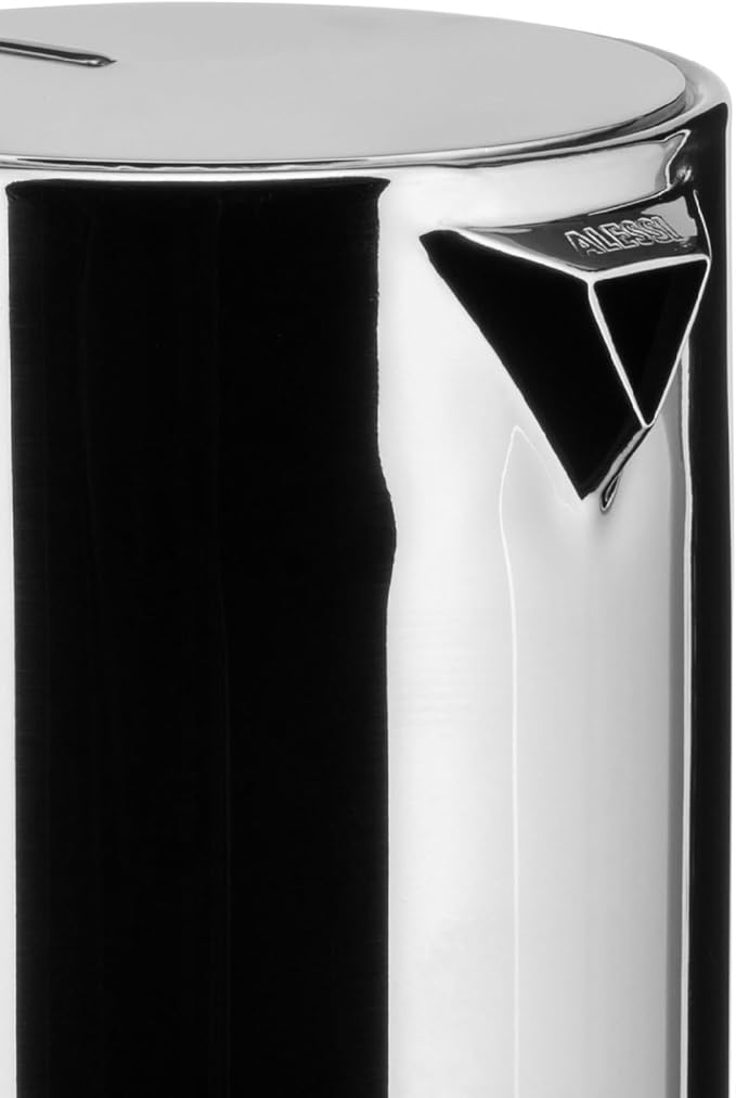Alessi 9090/M - Design Stovetop Espresso Coffee Maker, 18/10 Stainless Steel, Mirror Polished, 10 cups