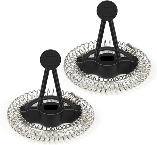 2 Replacement Whisks for 4-IN-1 Electric Milk Frother Automatic Milk Steamer MMF-809-WH, MMF-809-BL Black 1.5 x 1.5 inches