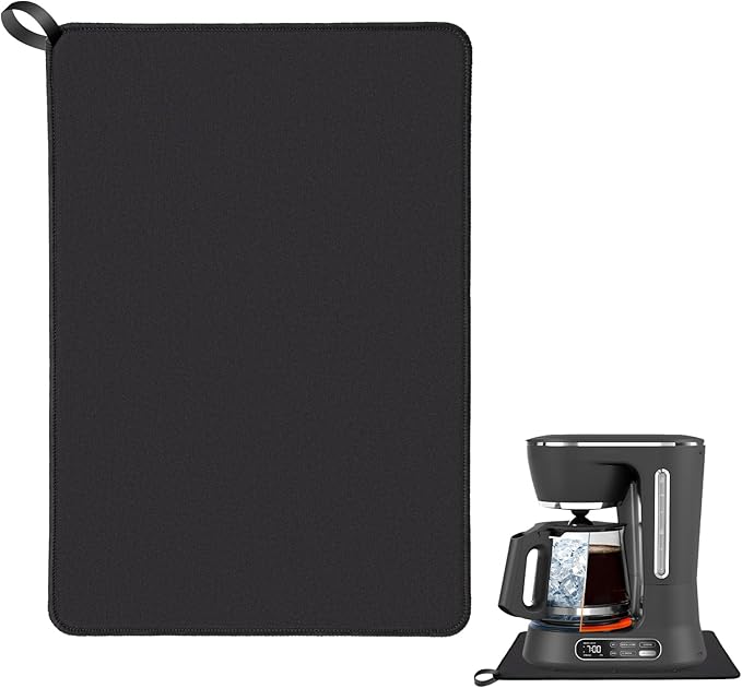 Sliding Pad for BLACK+DECKER Split Brew 12-Cup Digital Coffee Maker (CM0122)(13.8"×9.5")- Smooth Glide with Anti-Slip Base - Perfect Accessories Fit for Iced or Hot Coffee Machine