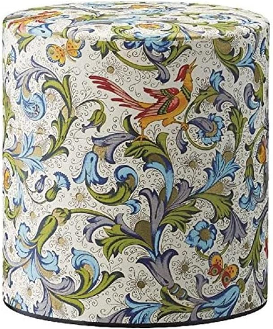 Tea Tin Canister: Florence Collection Wide 5.3oz (150g) CRT-002, Japan