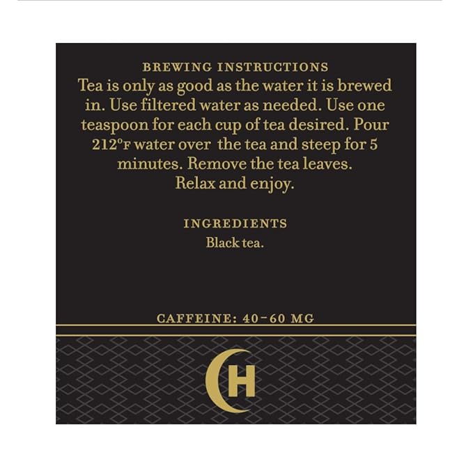 Harney and Sons Irish Breakfast Tea | 4oz Tin 100% Assam Black Tea Loose Leaf, Bold Breakfast Tea