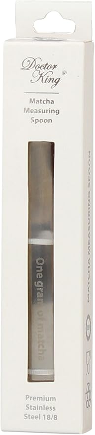 Matcha Measuring Spoon (Matcha Tea Scoop) | Premium Stainless Steel 18/8 (AISI Grade 304)