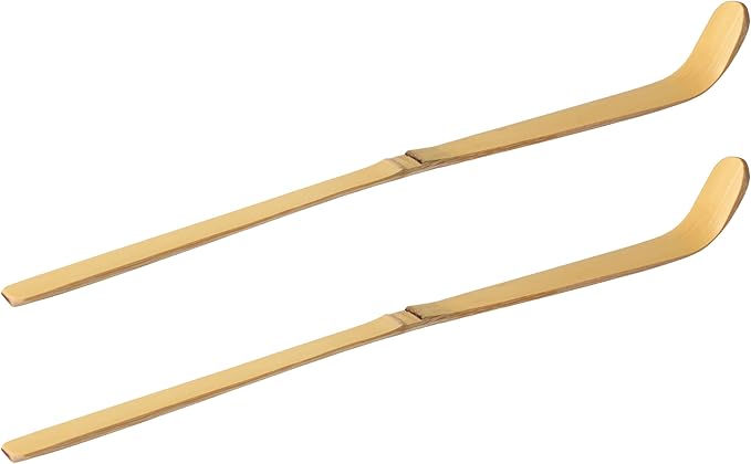 BlendWell Bamboo Matcha Scoops, Pack of 2, 1 Gram Chashaku Spoons for Measuring Matcha Tea Powder