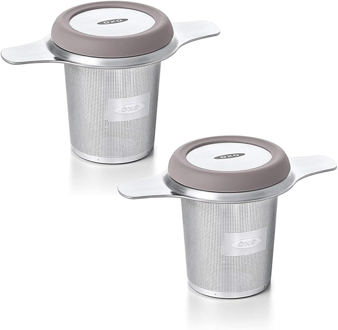 OXO BREW Loose Leaf Tea Infuser Basket (2 Pack)
