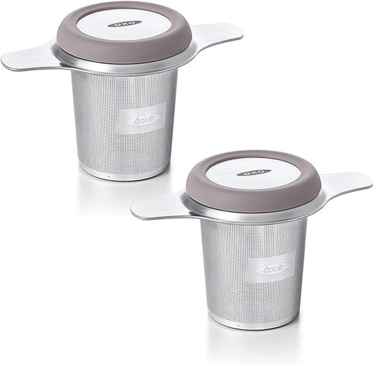 OXO BREW Loose Leaf Tea Infuser Basket (2 Pack)