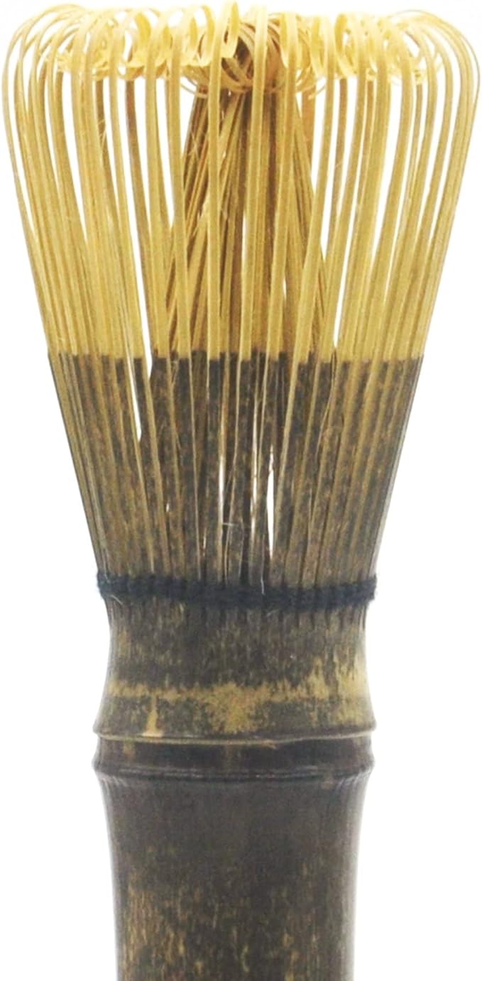 ELITEA Matcha Whisk Long Handle Chasen Purple Bamboo Whisk Narrow for Everyday Use Cups Mugs