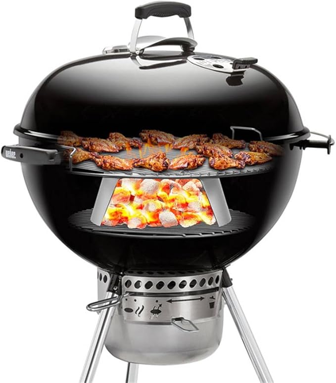 Weber Charcoal Heat Controller for 22" Kettle Grills – High‑Heat Searing & 7‑Hour Low‑and‑Slow Temperature Control