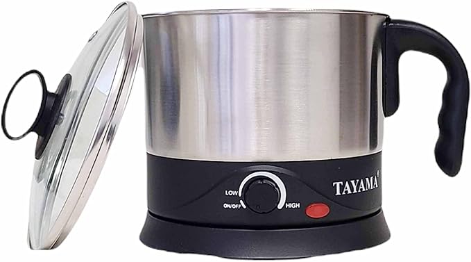 Tayama Noodle Cooker & Water Kettle 1 Liter (4-Cup), stainless steel (EPC-01R)