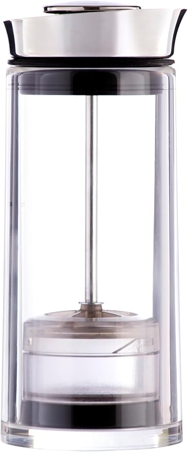 Definitely Not a French Press Coffee Maker | The Soul of Espresso in the Body of a Single Serve French Press Coffee Maker, Brews in Half the Time, No Mud, Easy to Clean