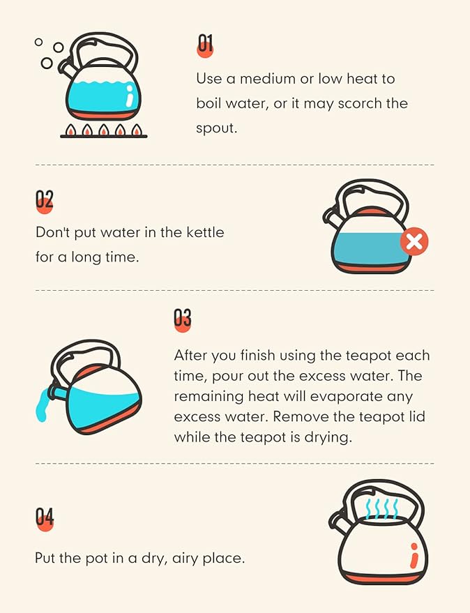 BELANKO 2.7 Quart Tea Kettle for Stovetops - Food Grade Stainless Steel Teapot with Loud Whistle, Cool-Touch Wood Pattern Handle, Rust-Resistant Whistling Kettle - Starry Green
