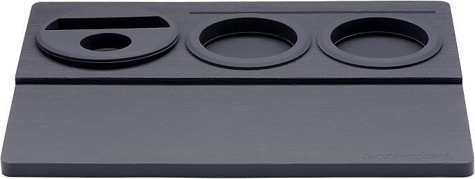 Normcore Espresso Tamping Station, Tamping Mat, Silicone Coffee Tamper Mat, Espresso Accessories Tool for Baristas, 9.5 Inch x 7.5 Inch, Dark Gray - Image 5