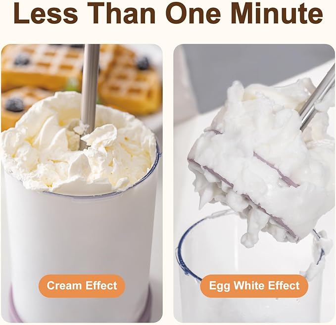 Manual Whipping Cream Dispenser, Handheld DIY Whipped Cream Maker, Professional Whipped Cream Dispenser With Non-Slip Silicone Base for Shop Kitchen Salad Dressings Frothy Drinks Milk Frother