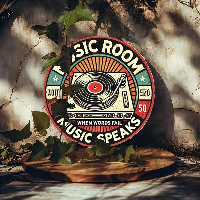 Vintage Vinyl Record Wall Art - Ideal for Music Lovers, Perfect for Bedroom, Home Bar & Club Decor, Great Christmas Gift, Music Room Decor - Image 4